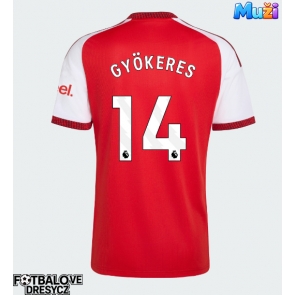 Arsenal Viktor Gyokeres #14 Domácí Dres 2026-27 Krátký Rukáv Arsenal Viktor Gyokeres #14 Domácí Dres 2026-27 Krátký Rukáv